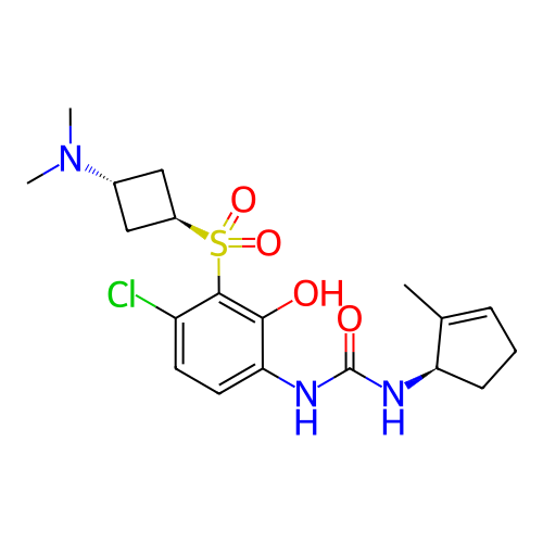 Chemical structure of BindingDB Monomer ID 50255545