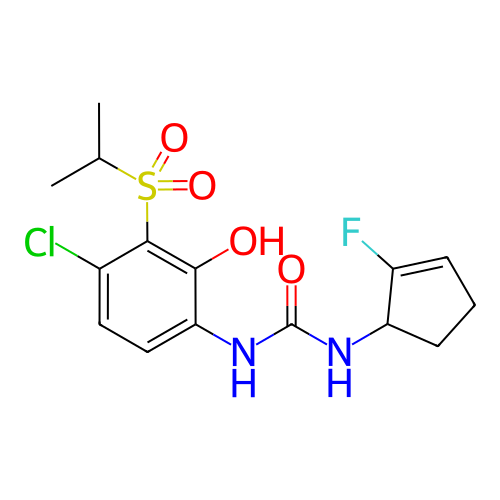 Chemical structure of BindingDB Monomer ID 50255558