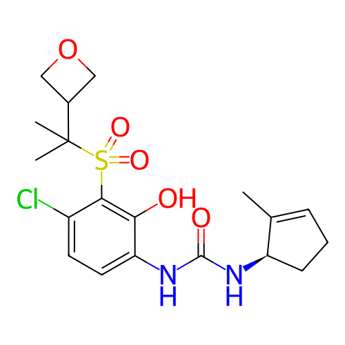 Chemical structure of BindingDB Monomer ID 50255564