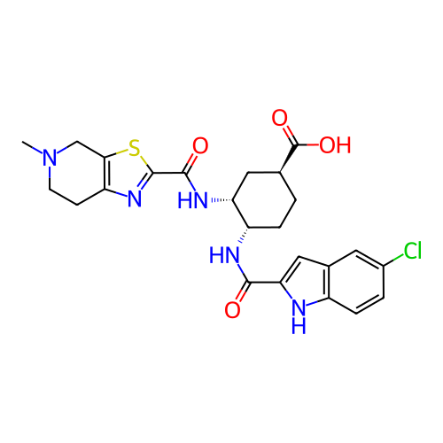 Chemical structure of BindingDB Monomer ID 50255574