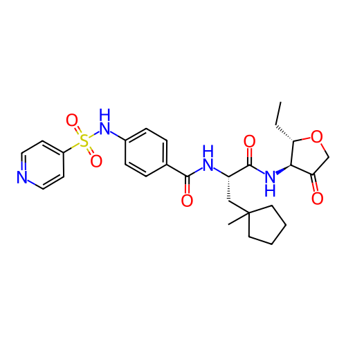 Chemical structure of BindingDB Monomer ID 50255628