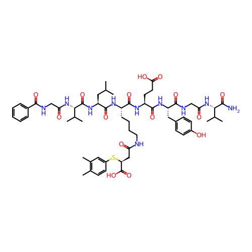 Chemical structure of BindingDB Monomer ID 50255635