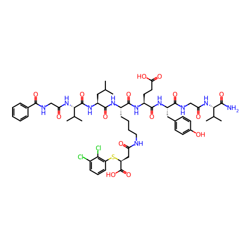 Chemical structure of BindingDB Monomer ID 50255636