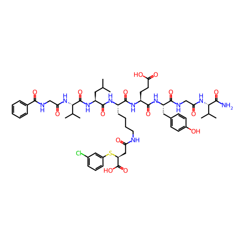 Chemical structure of BindingDB Monomer ID 50255639
