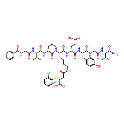 Chemical structure of BindingDB Monomer ID 50255663