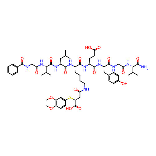 Chemical structure of BindingDB Monomer ID 50255665