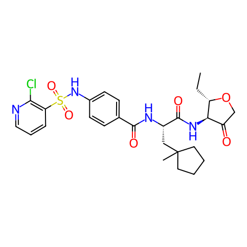 Chemical structure of BindingDB Monomer ID 50255682