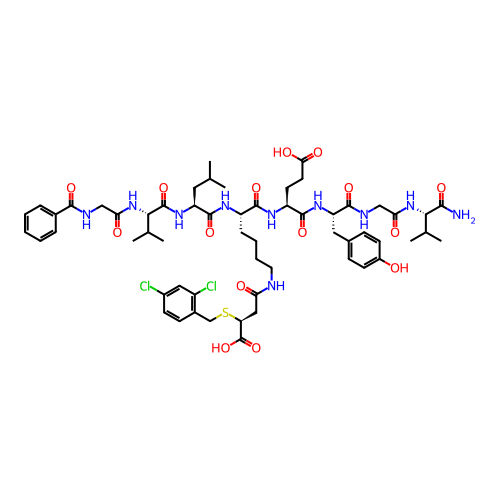 Chemical structure of BindingDB Monomer ID 50255685