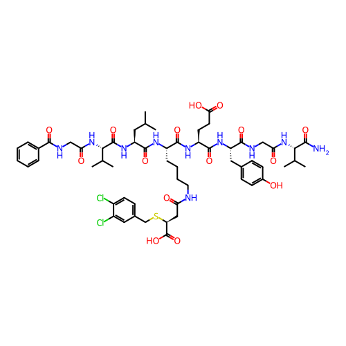 Chemical structure of BindingDB Monomer ID 50255686