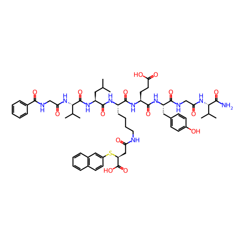 Chemical structure of BindingDB Monomer ID 50255700