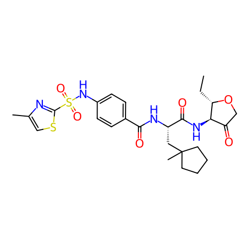 Chemical structure of BindingDB Monomer ID 50255733