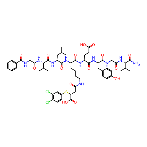 Chemical structure of BindingDB Monomer ID 50255740