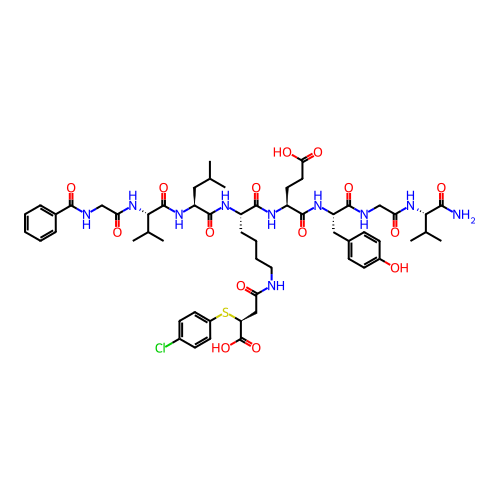 Chemical structure of BindingDB Monomer ID 50255741