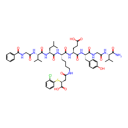 Chemical structure of BindingDB Monomer ID 50255742