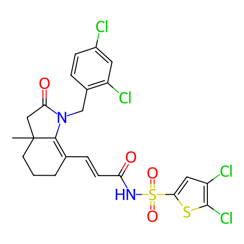 Chemical structure of BindingDB Monomer ID 50255779