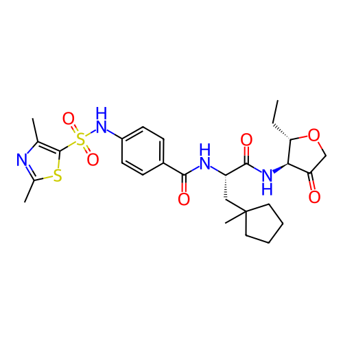 Chemical structure of BindingDB Monomer ID 50255790