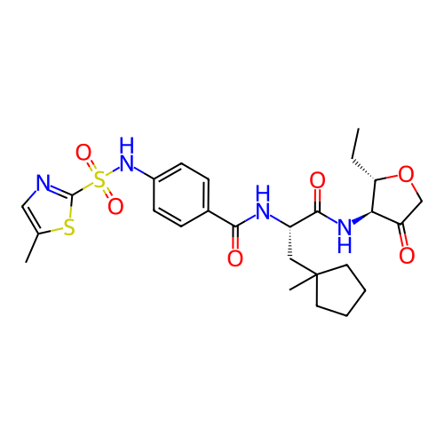 Chemical structure of BindingDB Monomer ID 50255791