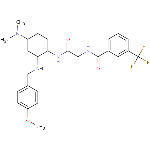 Chemical structure of BindingDB Monomer ID 50255798