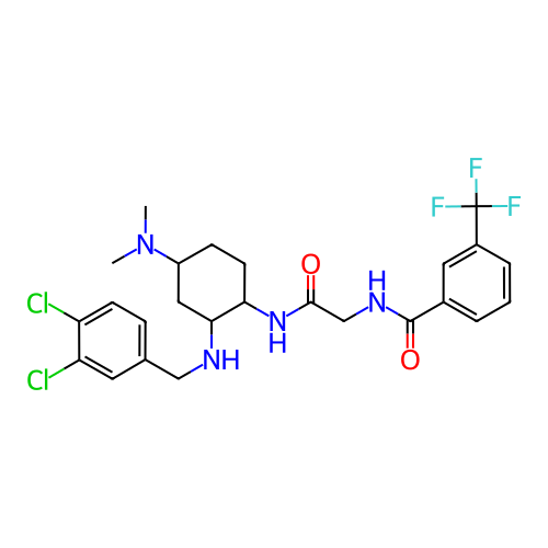 Chemical structure of BindingDB Monomer ID 50255800