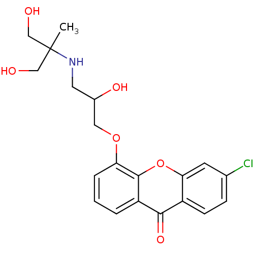 Chemical structure of BindingDB Monomer ID 50255804