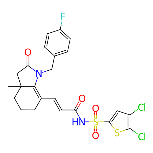 Chemical structure of BindingDB Monomer ID 50255840