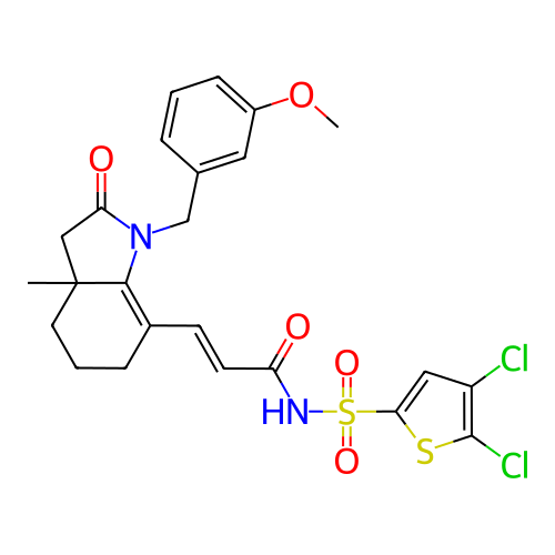 Chemical structure of BindingDB Monomer ID 50255841