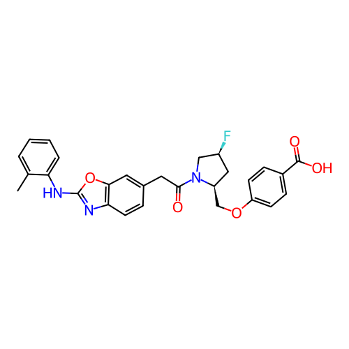 Chemical structure of BindingDB Monomer ID 50255845