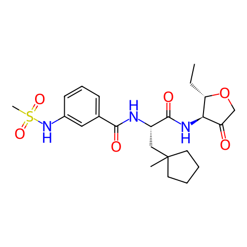 Chemical structure of BindingDB Monomer ID 50255894