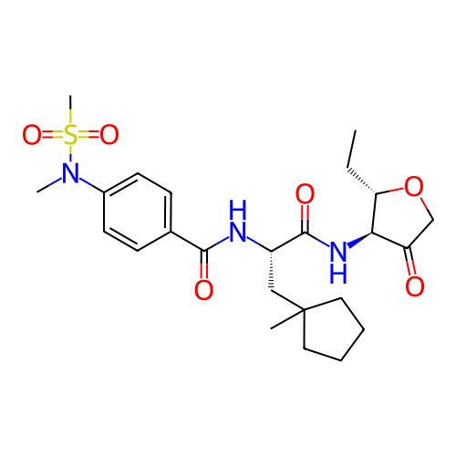 Chemical structure of BindingDB Monomer ID 50255895