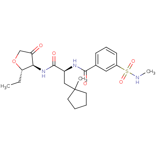 Chemical structure of BindingDB Monomer ID 50255897