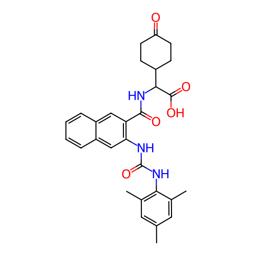 Chemical structure of BindingDB Monomer ID 50256117