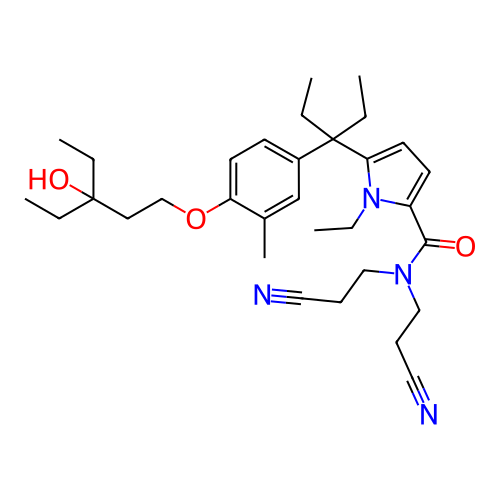 Chemical structure of BindingDB Monomer ID 50256289