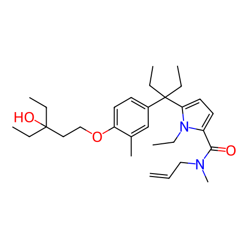 Chemical structure of BindingDB Monomer ID 50256290