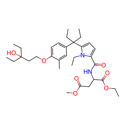 Chemical structure of BindingDB Monomer ID 50256296