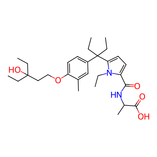 Chemical structure of BindingDB Monomer ID 50256308