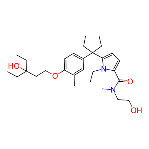 Chemical structure of BindingDB Monomer ID 50256310
