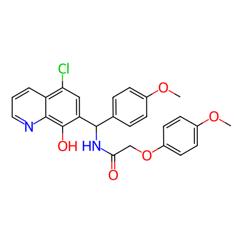 Chemical structure of BindingDB Monomer ID 50256313
