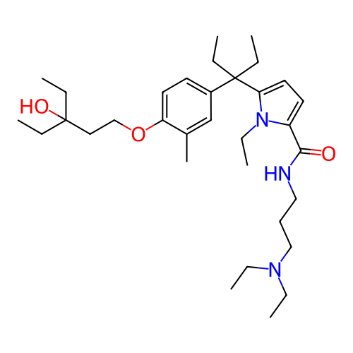 Chemical structure of BindingDB Monomer ID 50256334