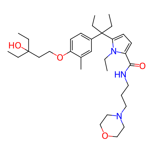 Chemical structure of BindingDB Monomer ID 50256340