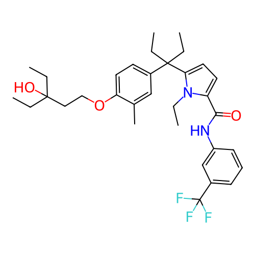 Chemical structure of BindingDB Monomer ID 50256344