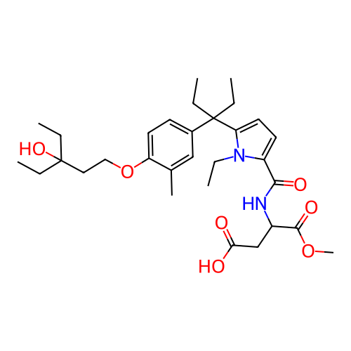 Chemical structure of BindingDB Monomer ID 50256346