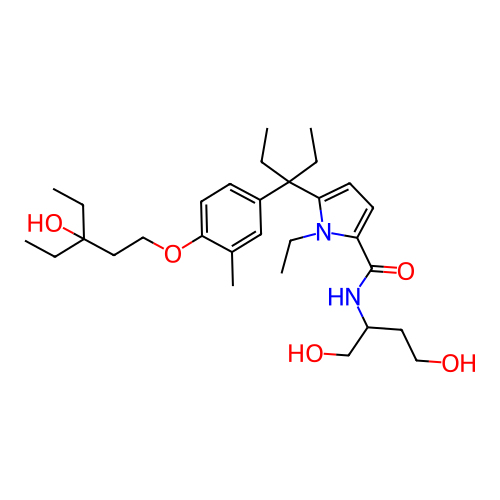 Chemical structure of BindingDB Monomer ID 50256347