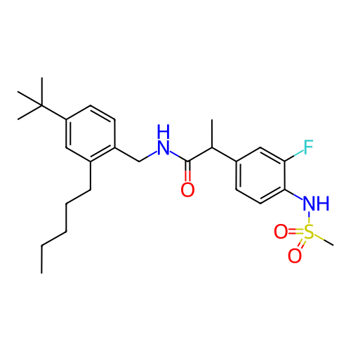 Chemical structure of BindingDB Monomer ID 50256528
