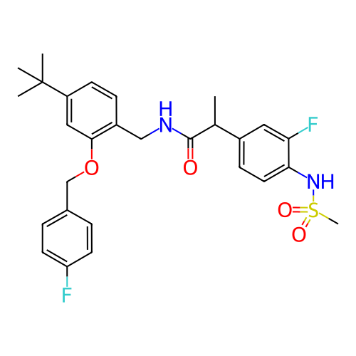Chemical structure of BindingDB Monomer ID 50256533