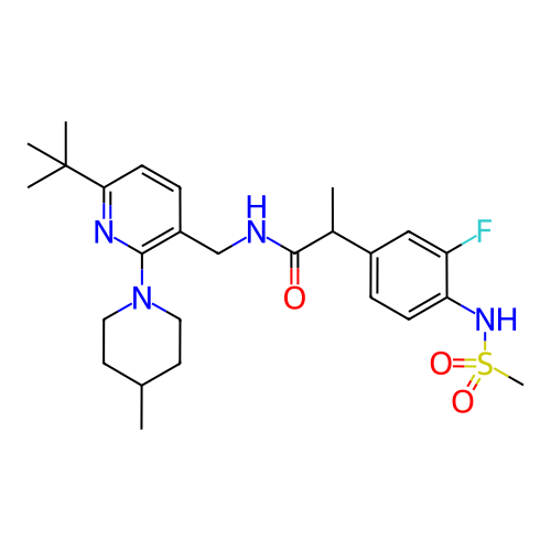 Chemical structure of BindingDB Monomer ID 50256548
