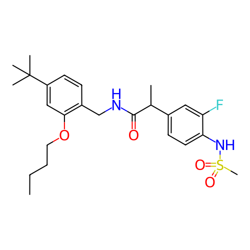 Chemical structure of BindingDB Monomer ID 50256554
