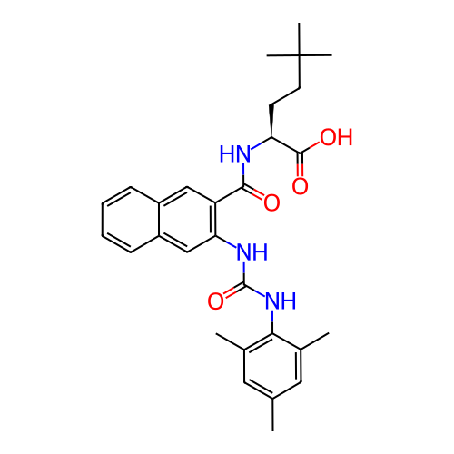 Chemical structure of BindingDB Monomer ID 50256574