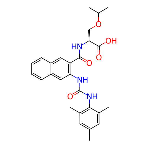 Chemical structure of BindingDB Monomer ID 50256576