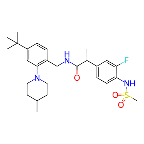 Chemical structure of BindingDB Monomer ID 50256577