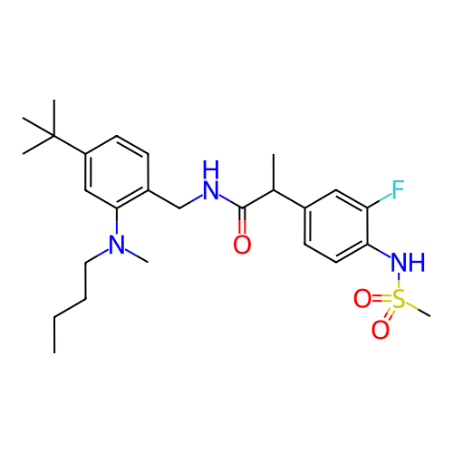 Chemical structure of BindingDB Monomer ID 50256580
